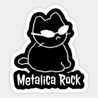 Metalica Rock Sticker